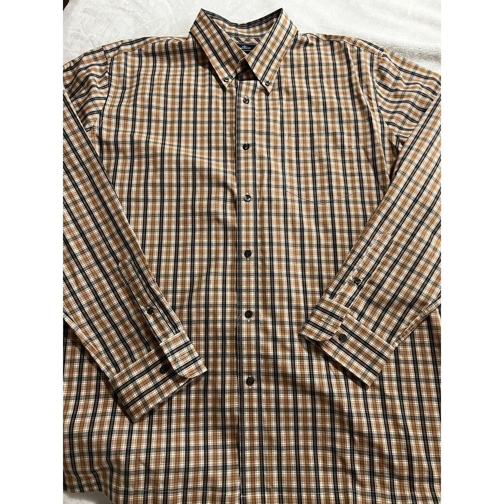 Dockers Button Up Shirt No Tuck XLT Tall 17/17.5